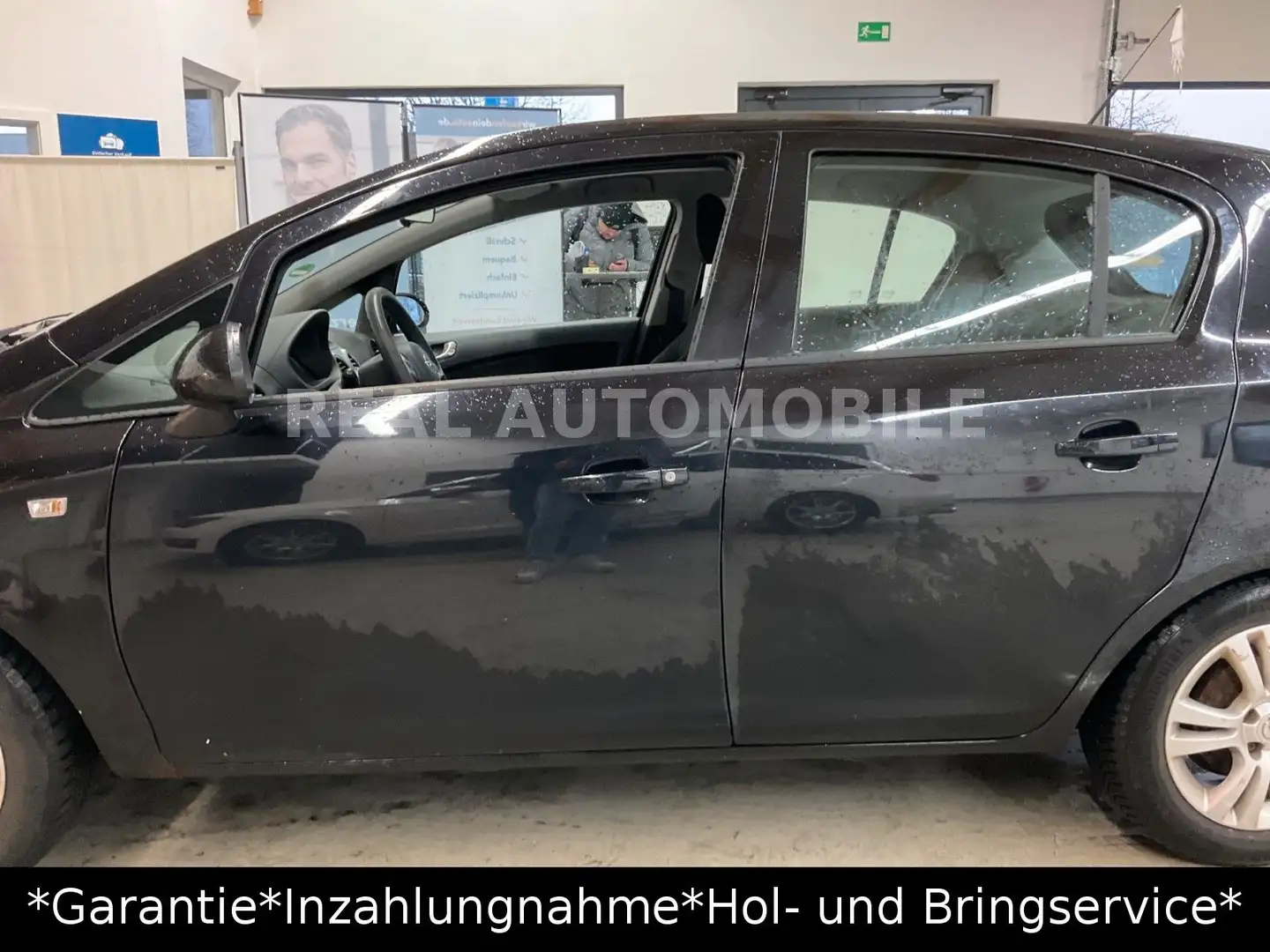 Opel Corsa 1.3 CDTI D Edition *TÜV NEU*SCHECKHEFT*AC* Schwarz - 2