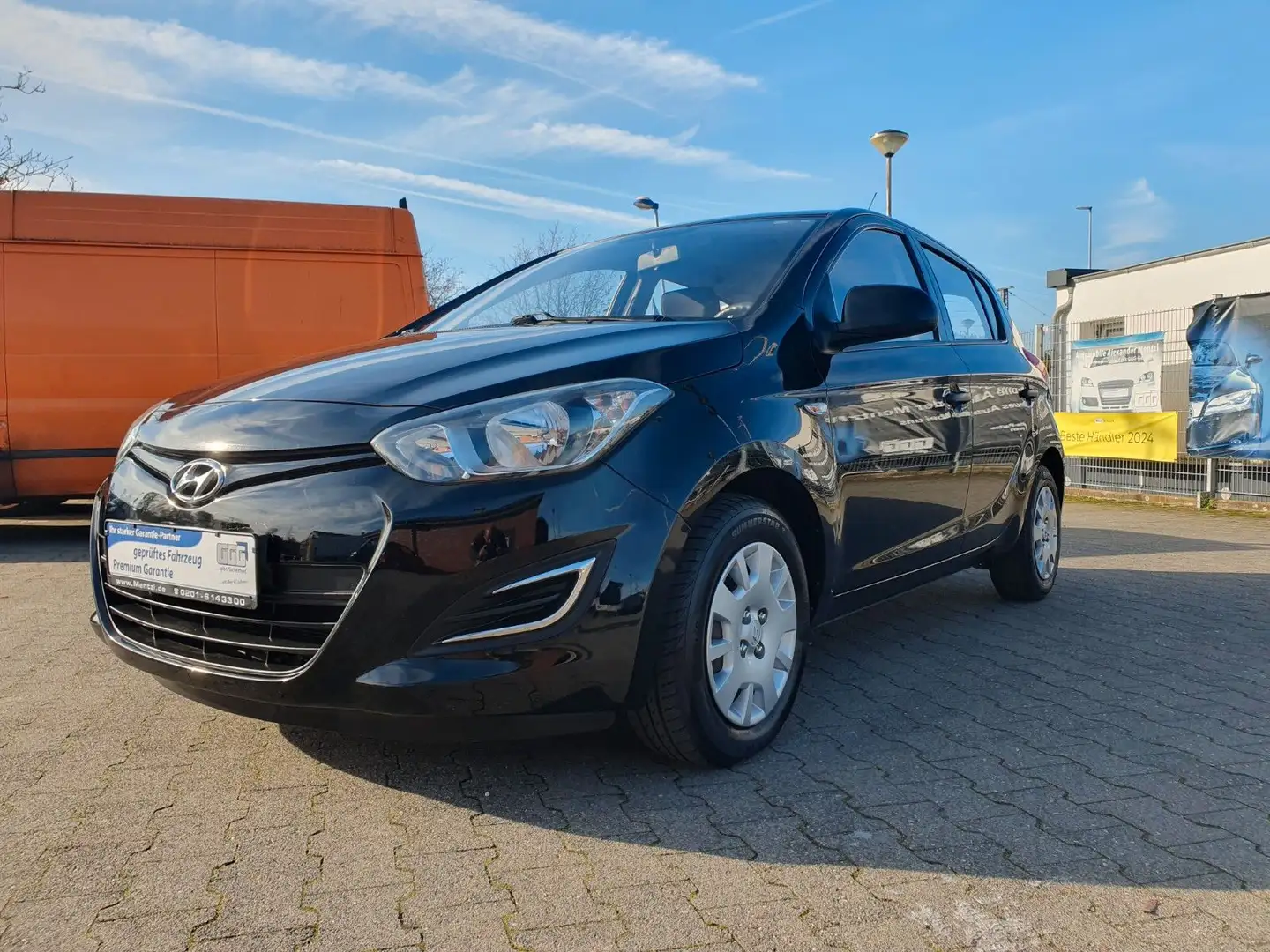 Hyundai i20 1.2 GARANTIE KLIMAANLAGE 1-HAND BLUETOOTH Schwarz - 1