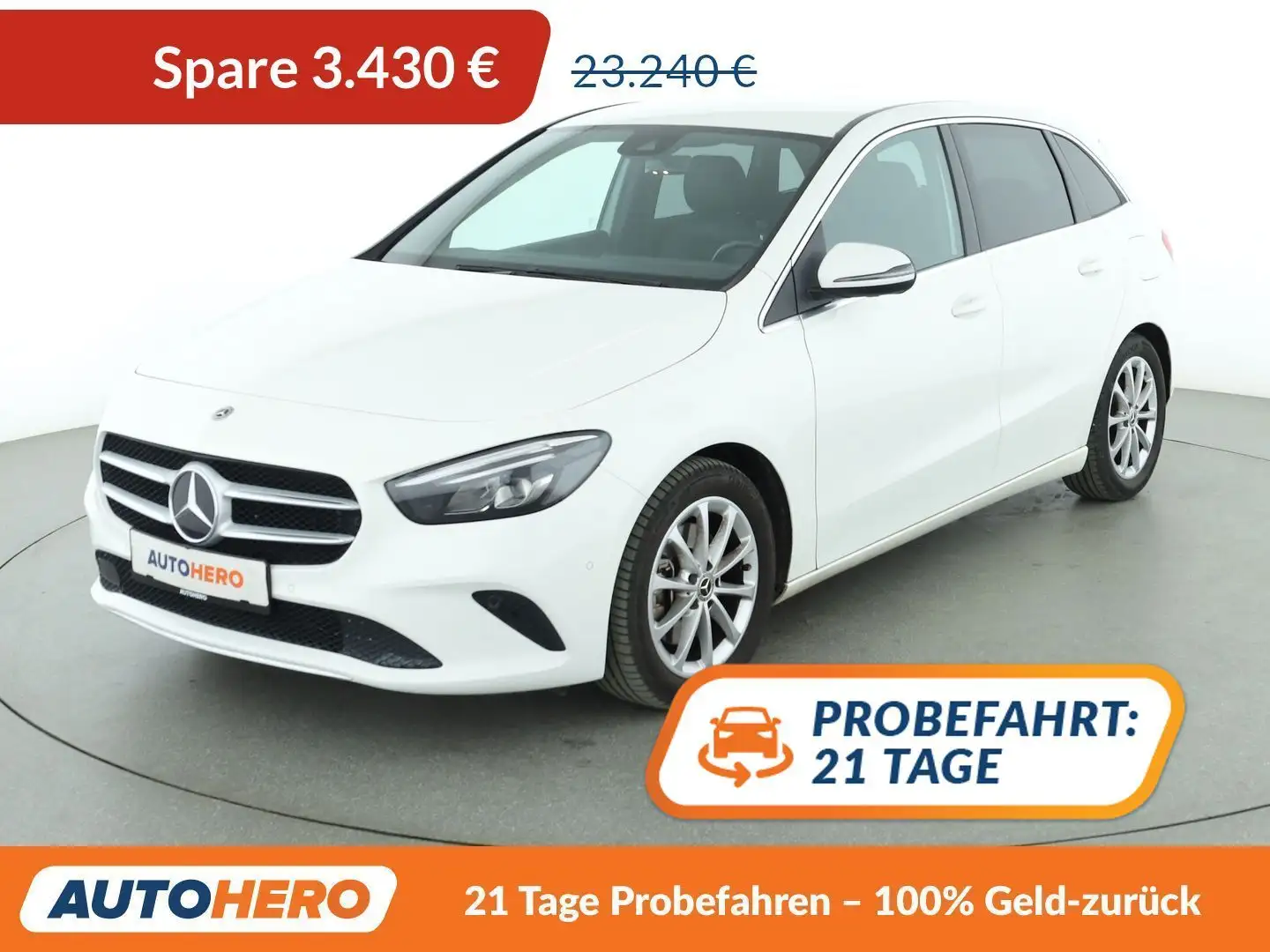 Mercedes-Benz B 220 4Matic Progressive Aut.*LED*TEMPO*PDC*SHZ*KLIMA* Blanc - 1