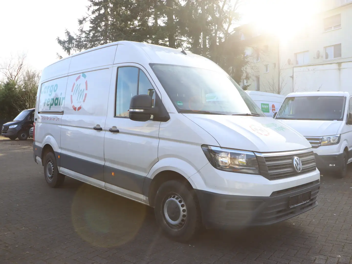 Volkswagen Crafter 35 TDI DSG Kasten MITTEL/HOCH Blanc - 2