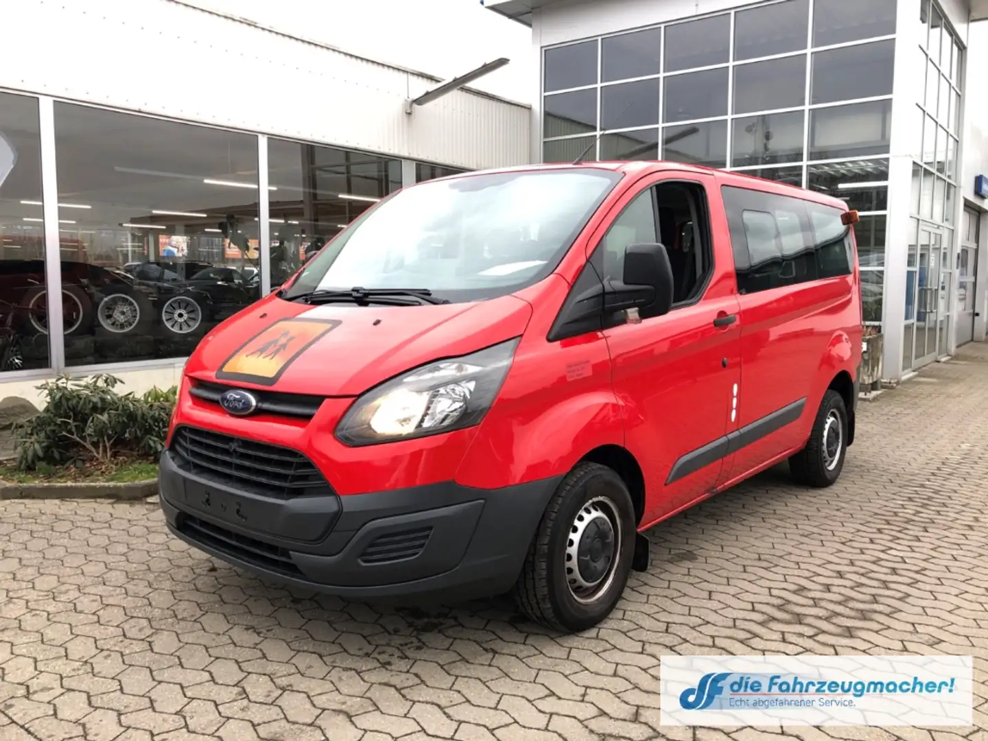 Ford Transit Custom Kombi 300 L1 2.2 TDCi *1454 *EXPORT Rosso - 2