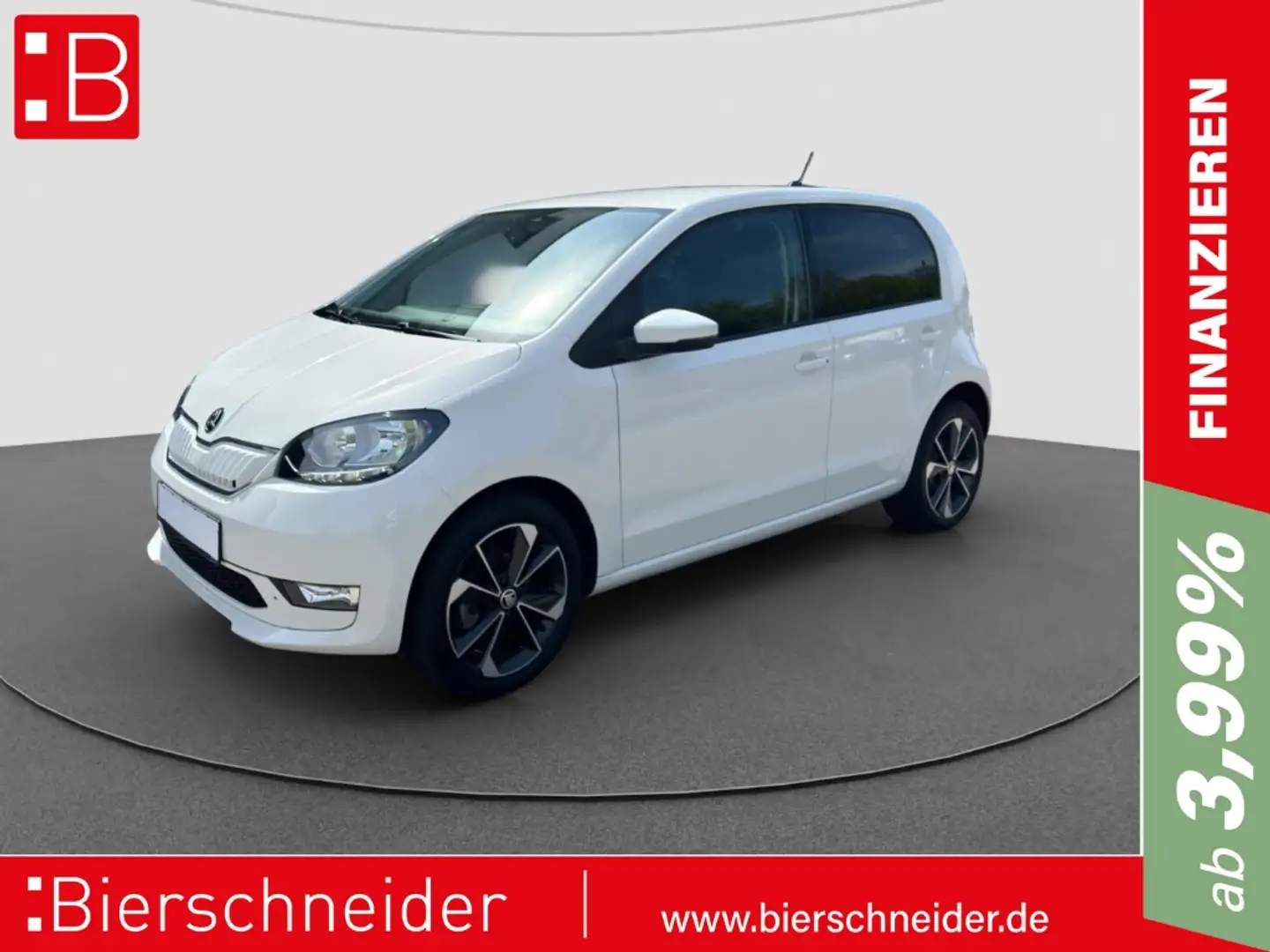 Skoda Citigo e iV Style AB 199EUR SHZ PDC DAB TEMPOMAT Weiß - 1