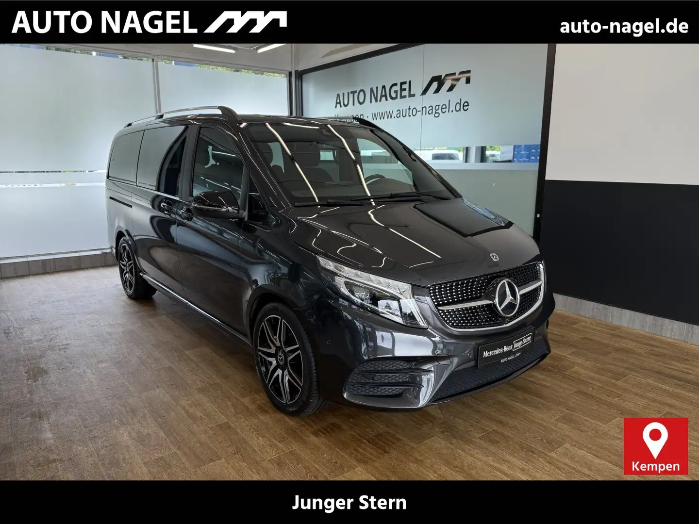 Mercedes-Benz V 220 V 220 d EDITION Lang AMG +LED+NAVI+DAB+Kühlfach+ Gri - 1