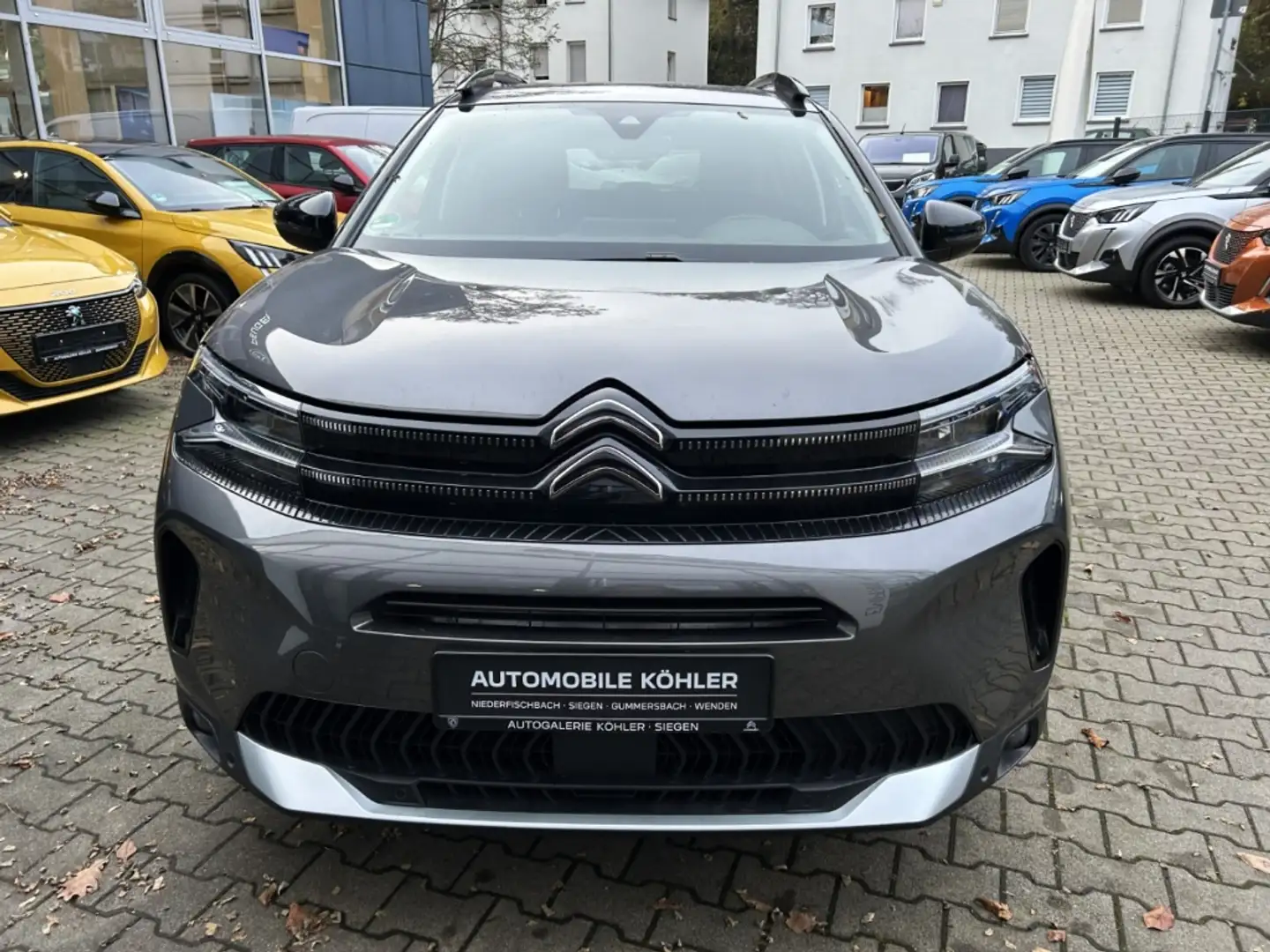 Citroen C5 Aircross Shine Pack Hybrid AHK-abnehmbar Leder 360 Kamera L Gris - 2