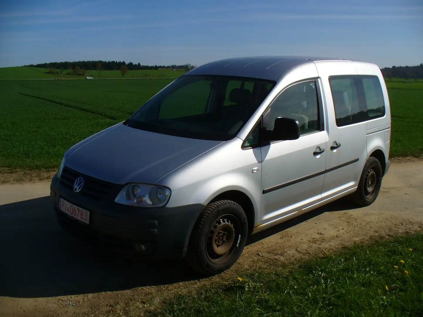 Volkswagen Caddy 2.0 EcoFuel Life (5-Si.),"Festpreis,Bestpreis" !!! Argent - 1
