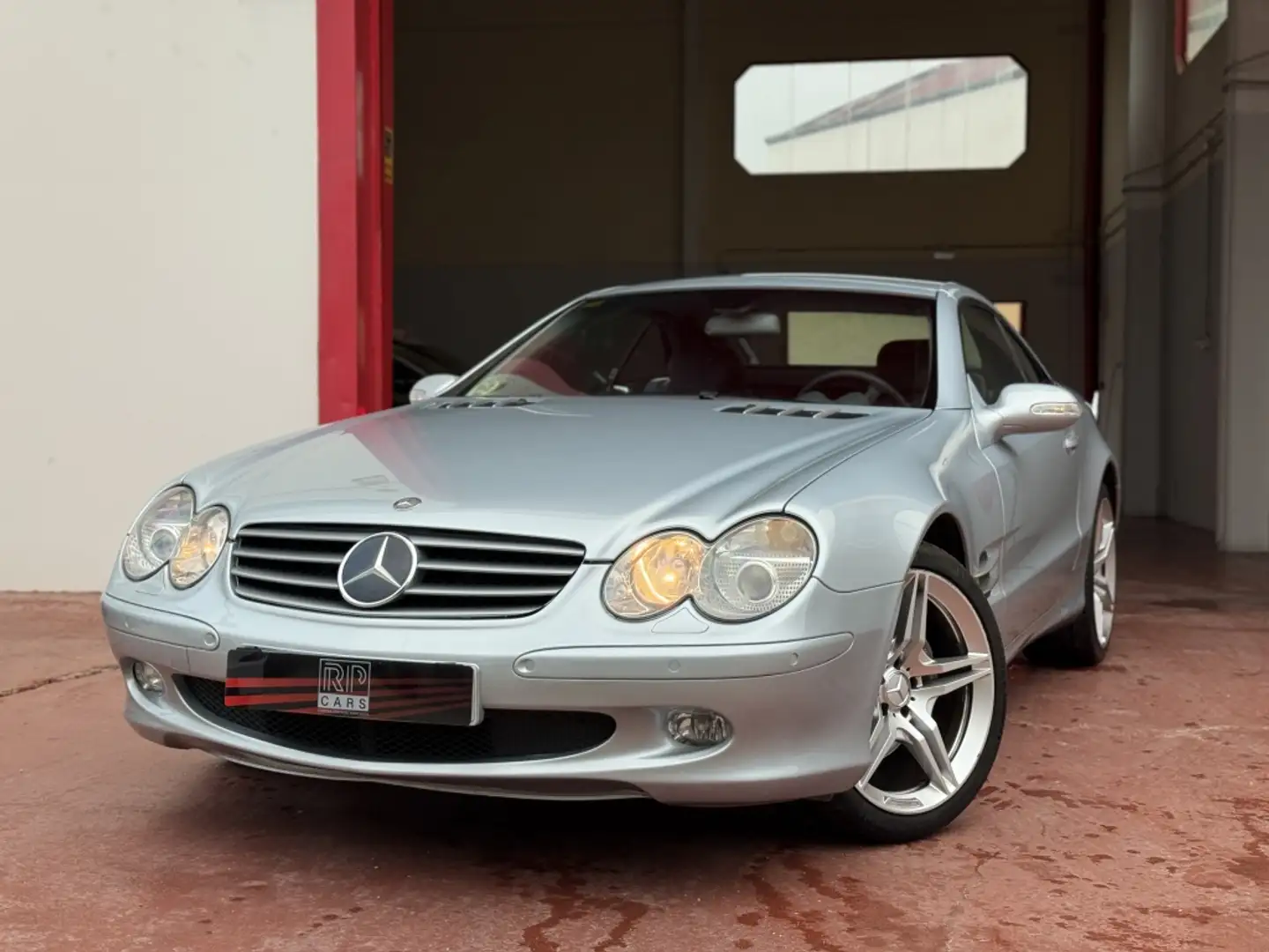 Mercedes-Benz SL 500 Aut. Gris - 2