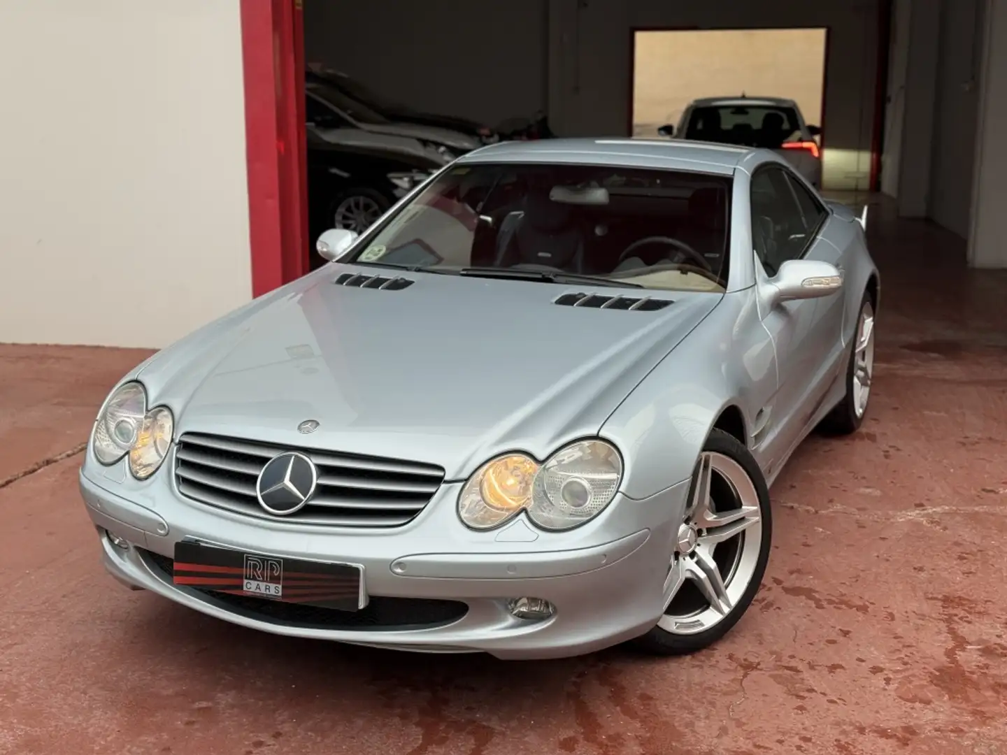 Mercedes-Benz SL 500 Aut. Gris - 1