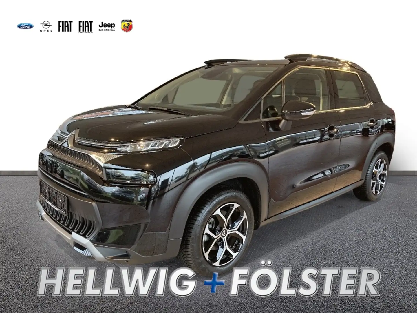 Citroen C3 Aircross Plus 1.2 AT Navi PDC Tempomat Schwarz - 1
