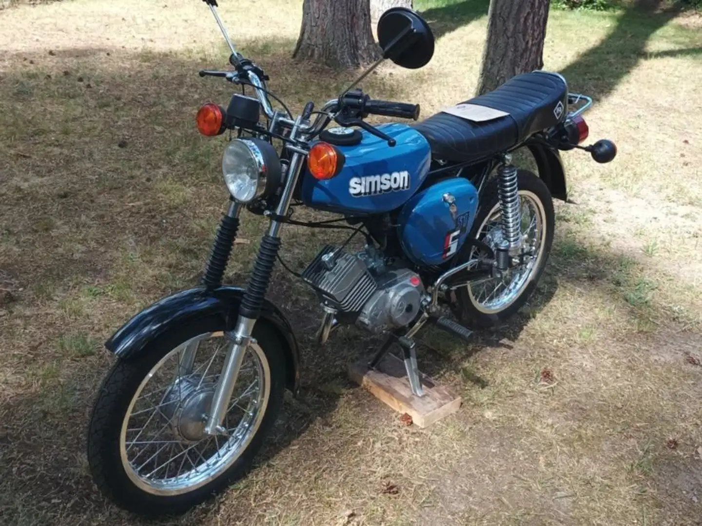 Simson S 51 C1 Bleu - 1