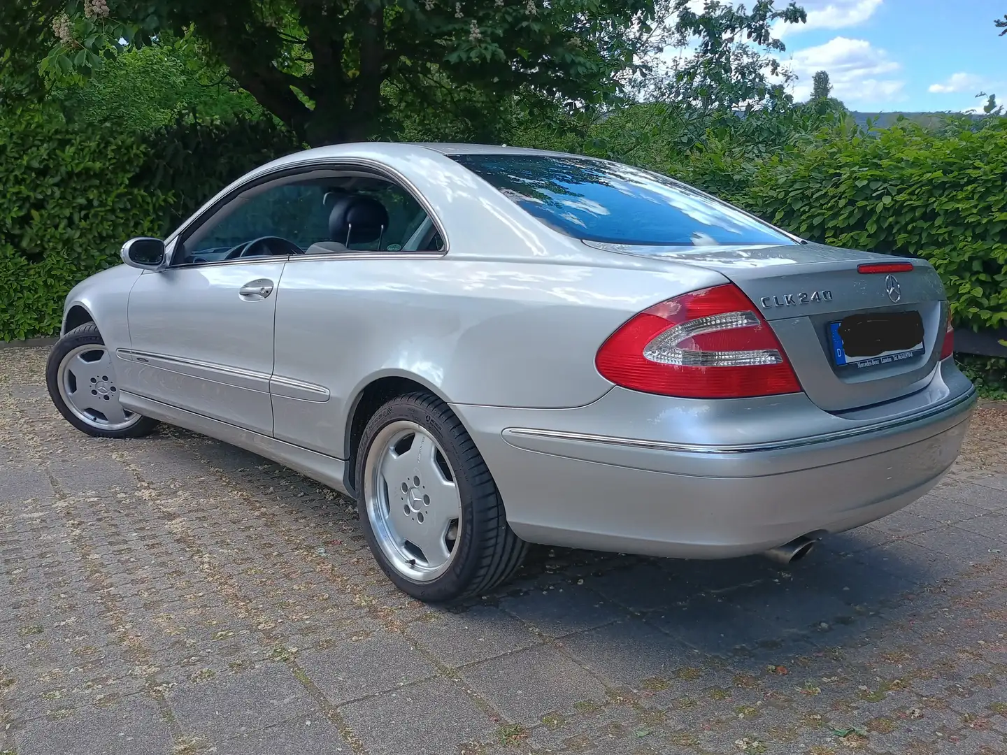 Mercedes-Benz CLK 240 CLK Coupe 240 Avantgarde Argent - 1