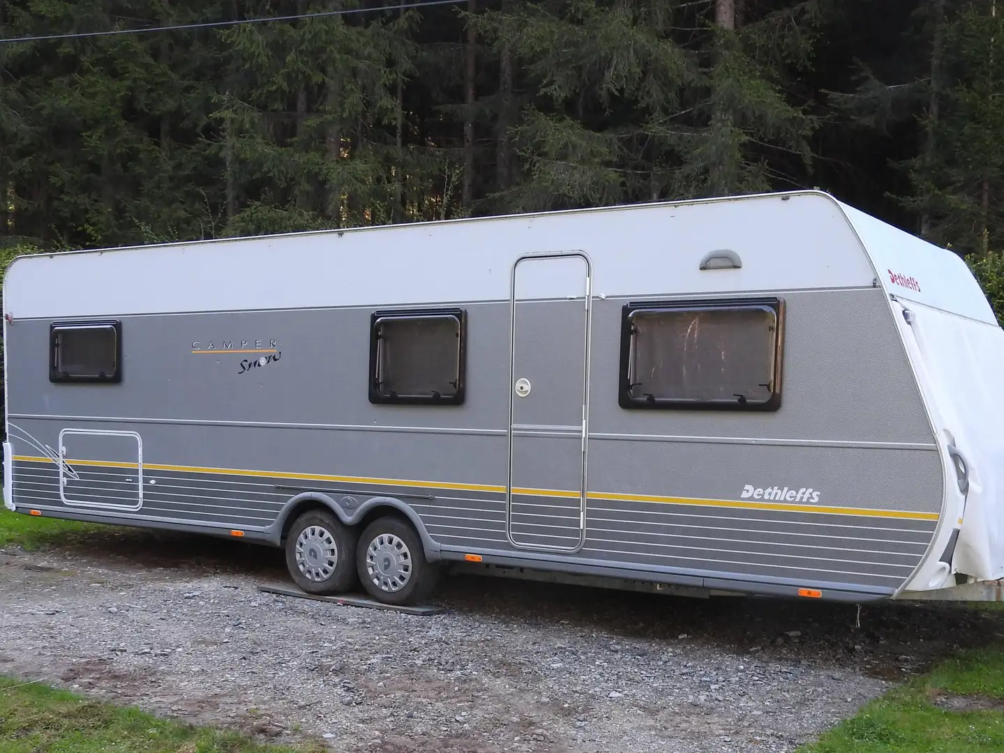 Caravans-Wohnm Dethleffs Dethleffs Camper Snow 750 V Silber - 1