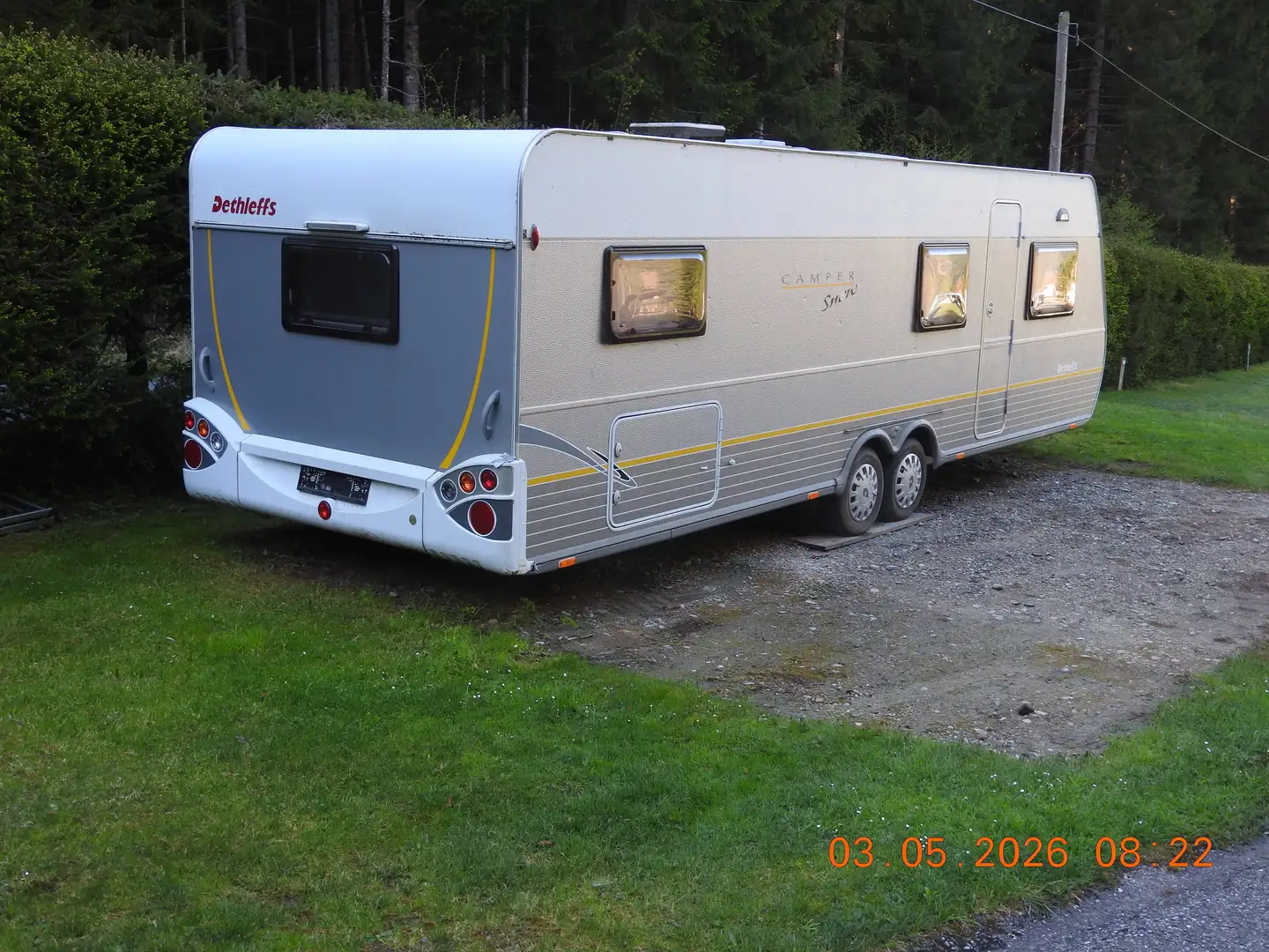 Caravans-Wohnm Dethleffs Dethleffs Camper Snow 750 V Silber - 2