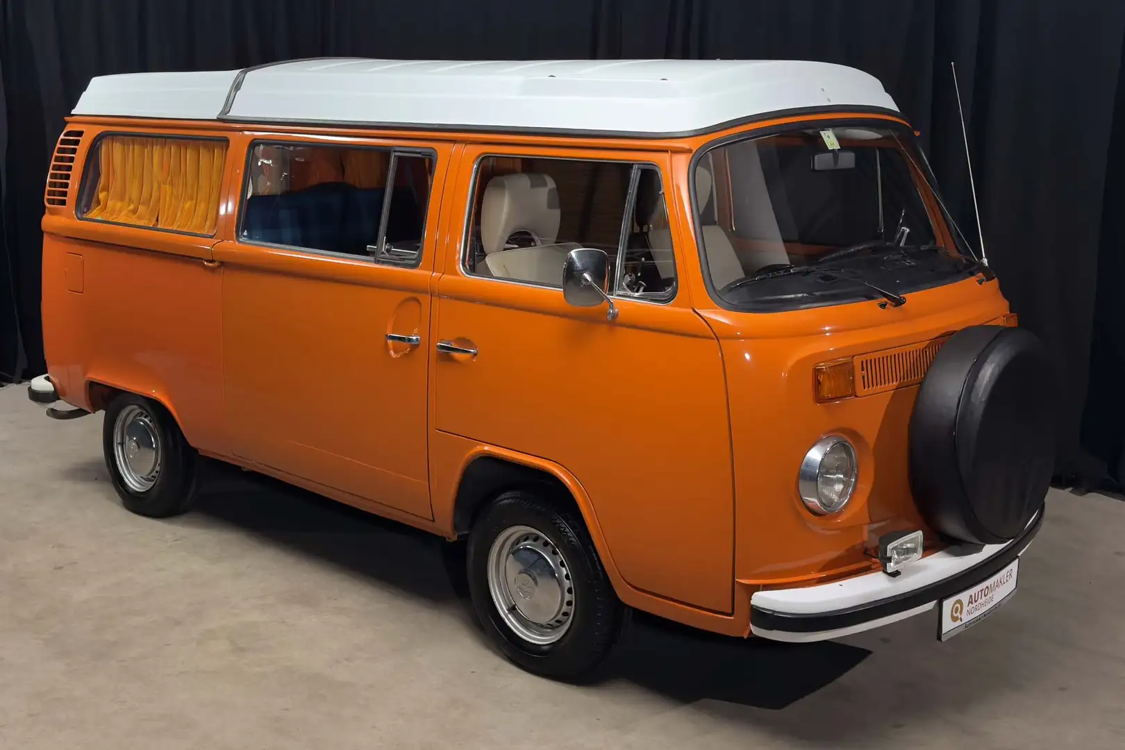 Volkswagen T2 Westfalia - sehr gepflegt und technisch perfekt Naranja - 2
