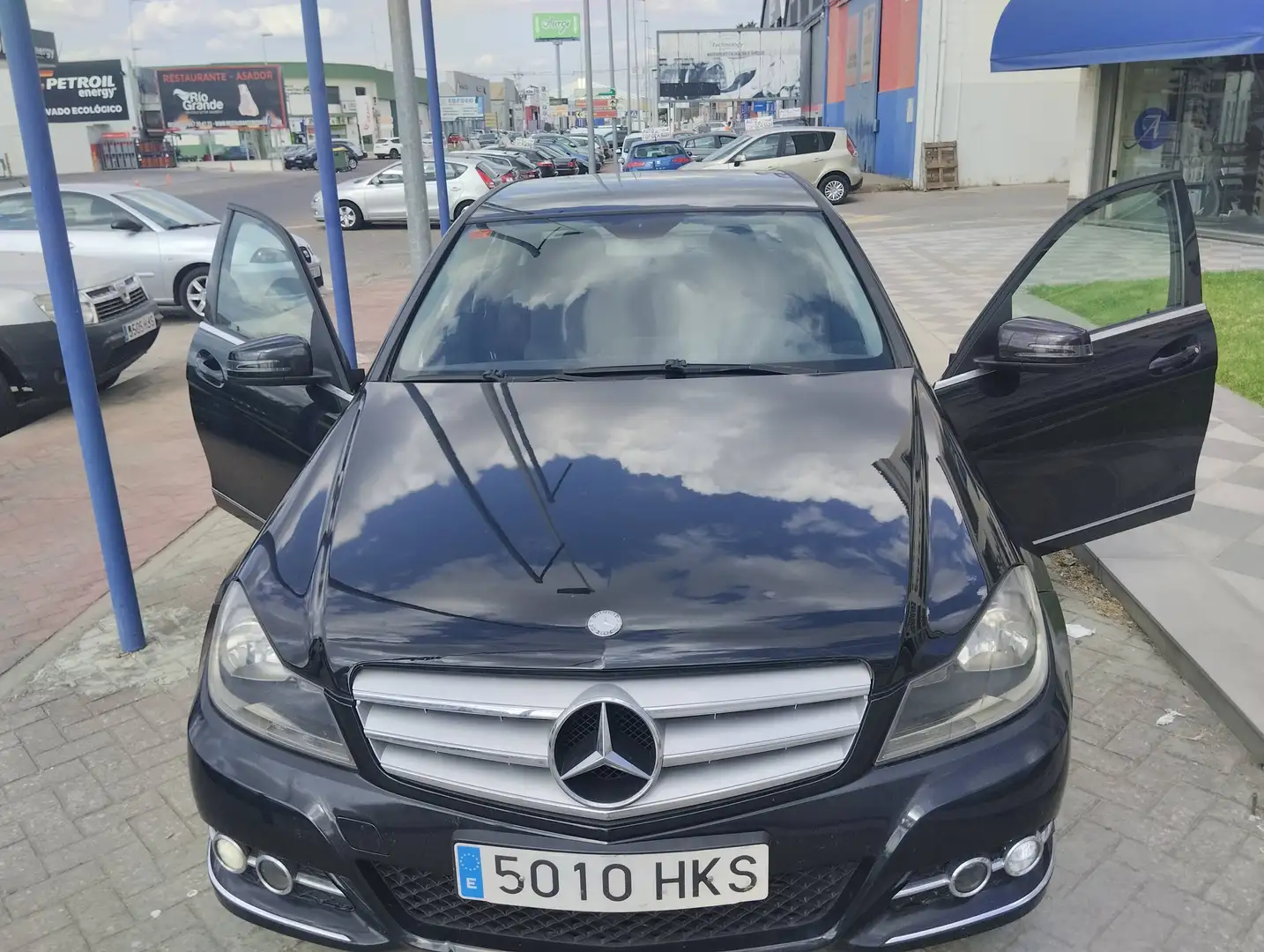 Mercedes-Benz C 200 Blueeffenciency Negro - 1