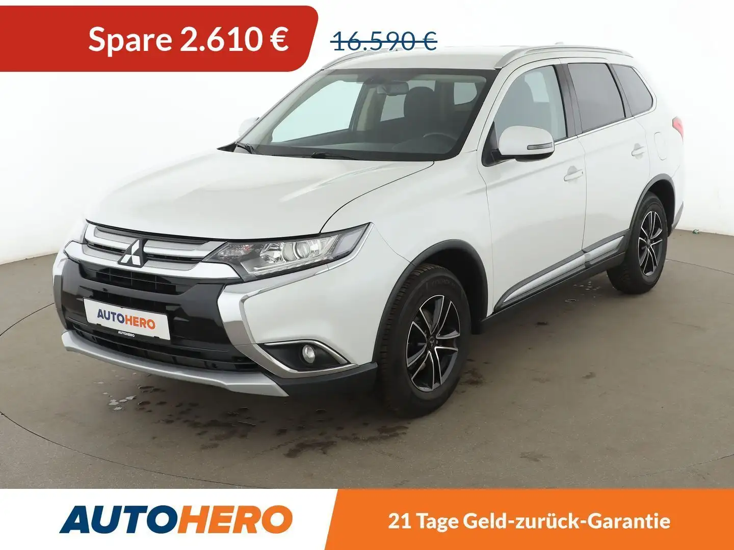 Mitsubishi Outlander 2.0 MIVEC Edition 100 2WD*TEMPO*CAM*SHZ*ALU* Weiß - 1