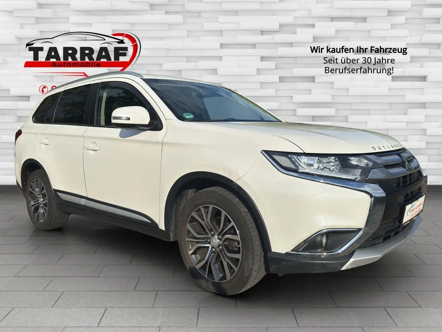 Mitsubishi Outlander Plus 4WD 2.Hand.7Sitzer.Euro6.174TKm. Blanc - 2