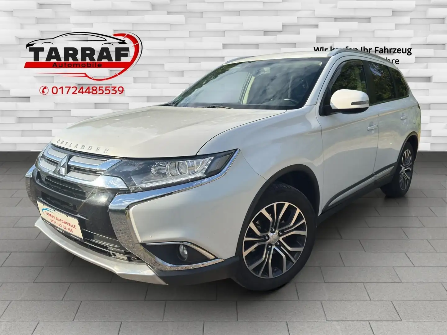 Mitsubishi Outlander Plus 4WD 2.Hand.7Sitzer.Euro6.174TKm. Blanc - 1