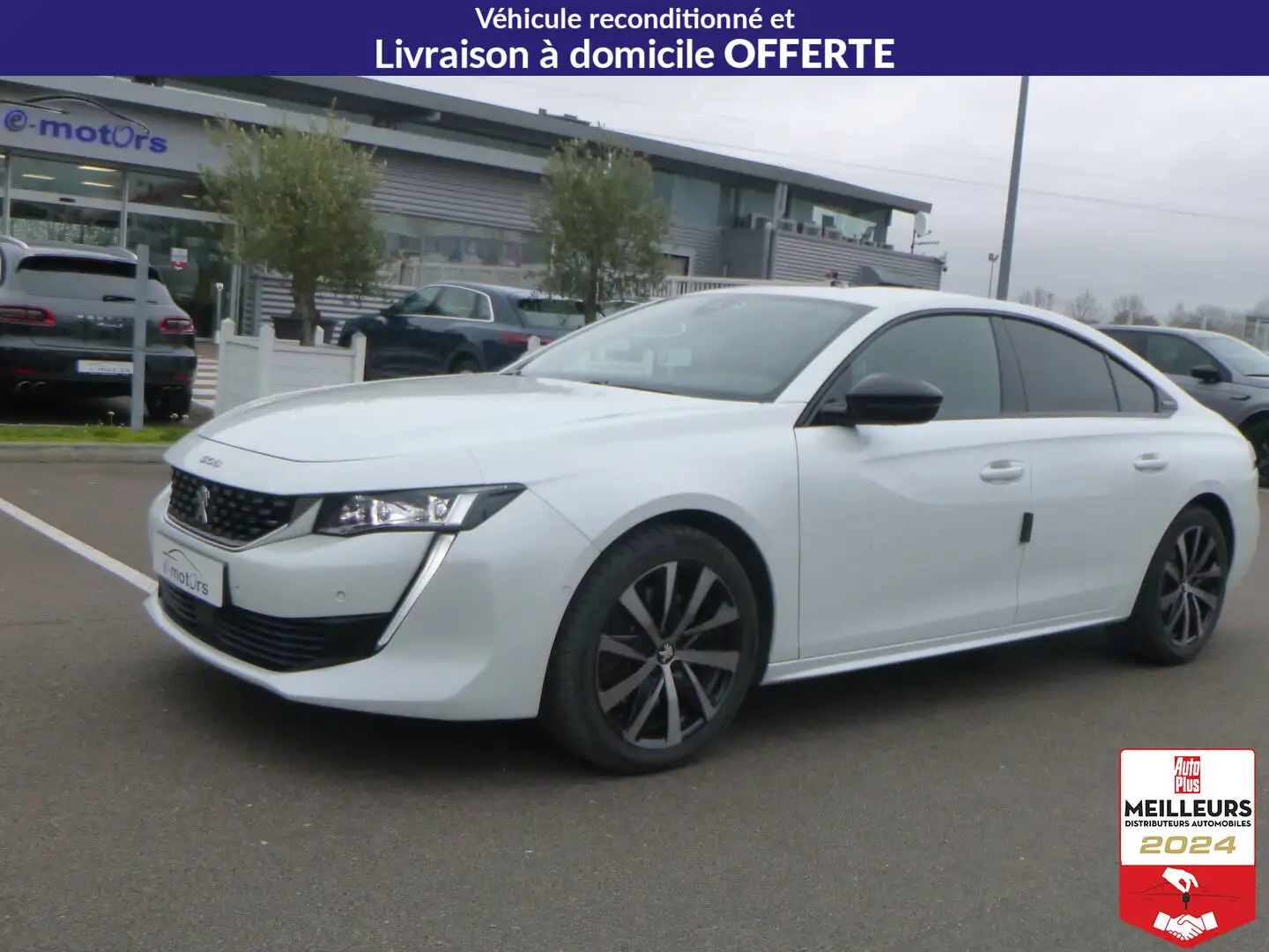 Peugeot 508 BlueHDi 180 ch S\u0026S EAT8 - GT Line Weiß - 1