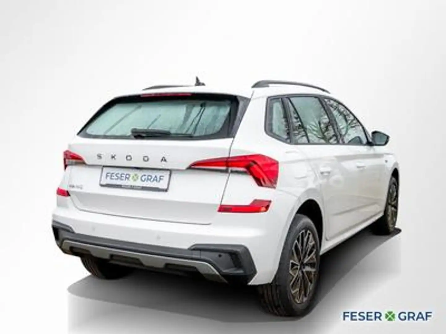 Skoda Kamiq Drive 1.0 TSI DSG SHZ/RFK/PDC/ACC Weiß - 2