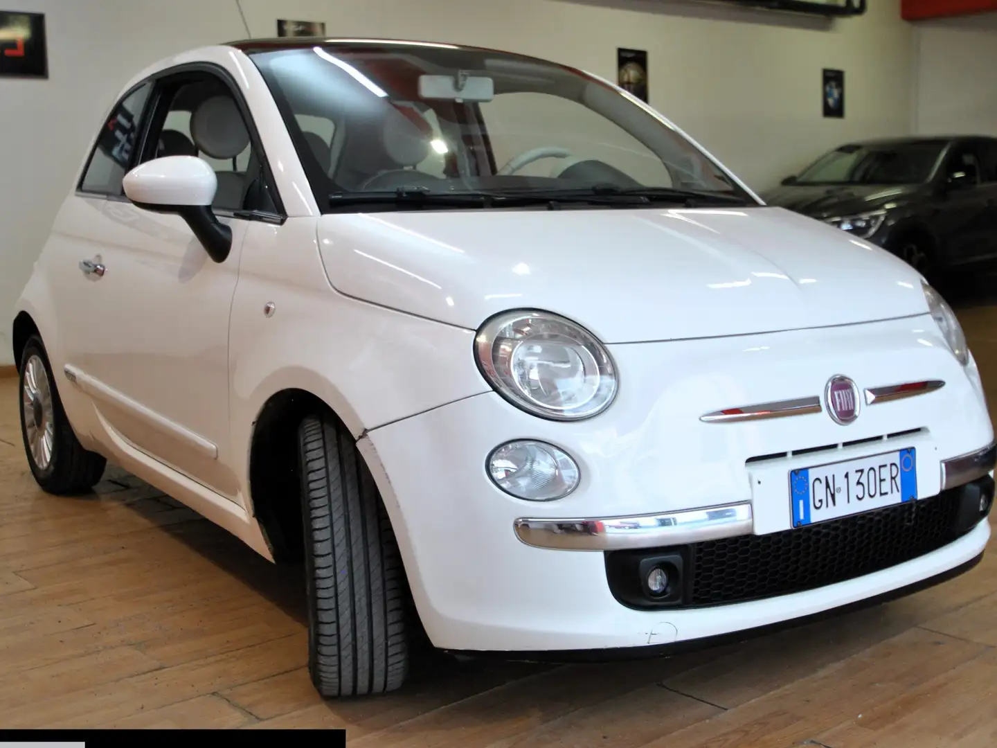 Fiat 500 500 1.2 Lounge 69cv Bianco - 2