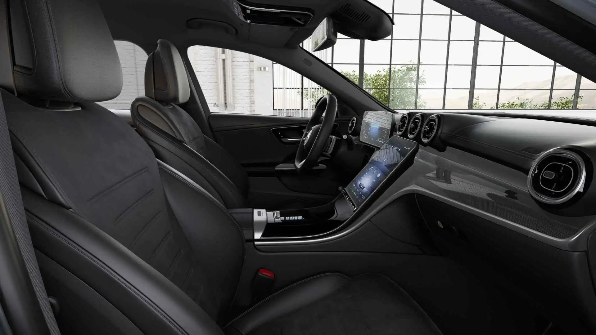 Mercedes-Benz C 300 e Break AMG Line | Nightpack | Smartphone Integrat Zilver - 2