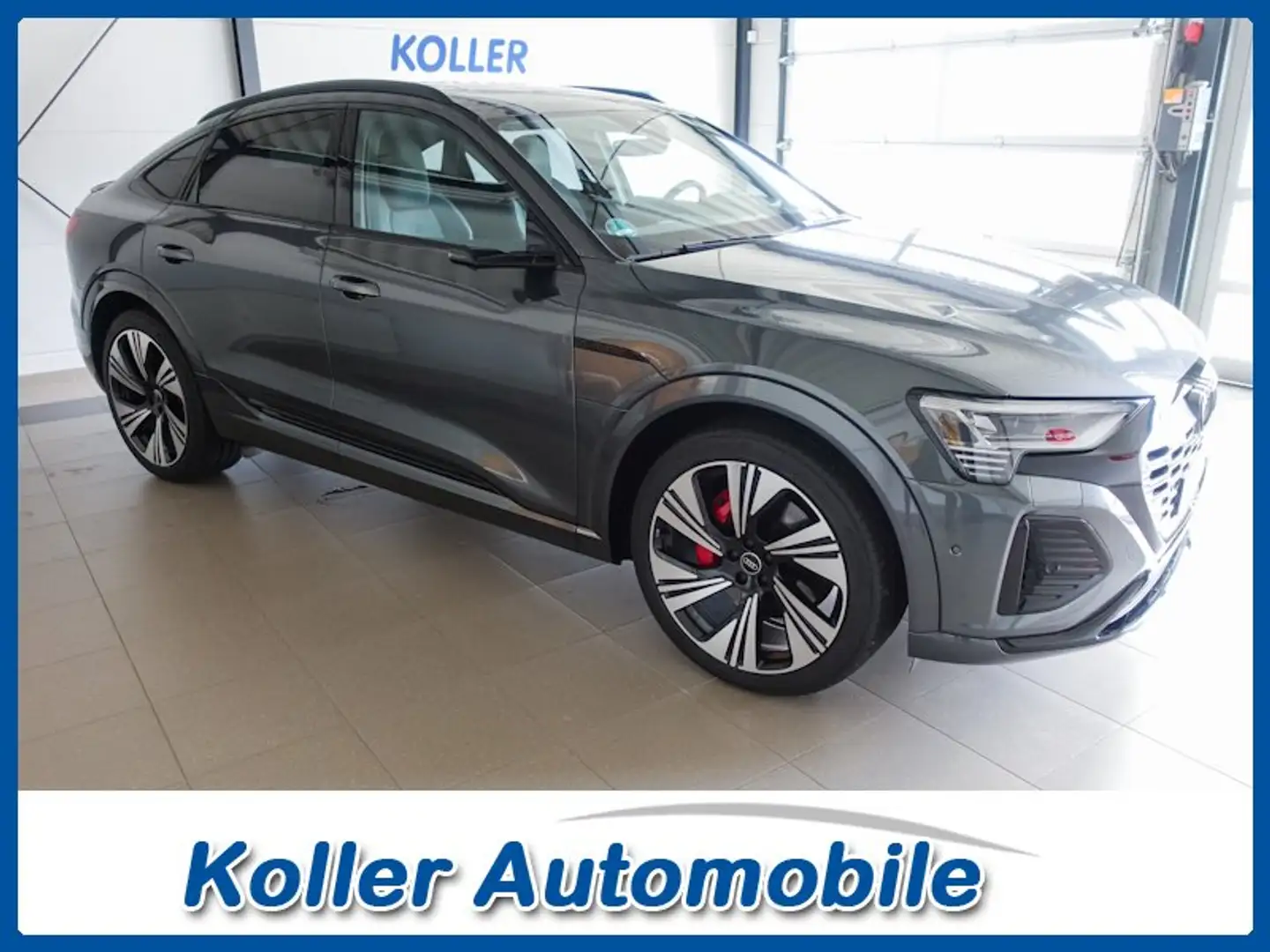 Audi Q8 e-tron e-tron Sportback 55 e-tron quattro S line +Matrix- Gris - 1