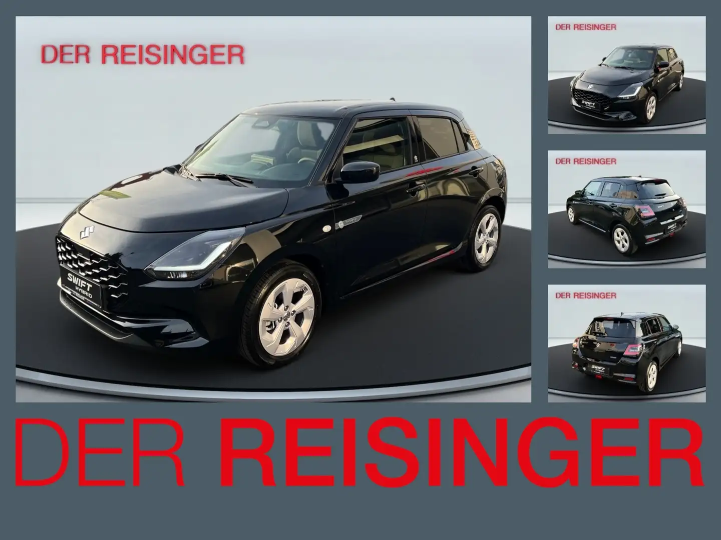 Suzuki Swift Shine Neues Modell Schwarz - 1