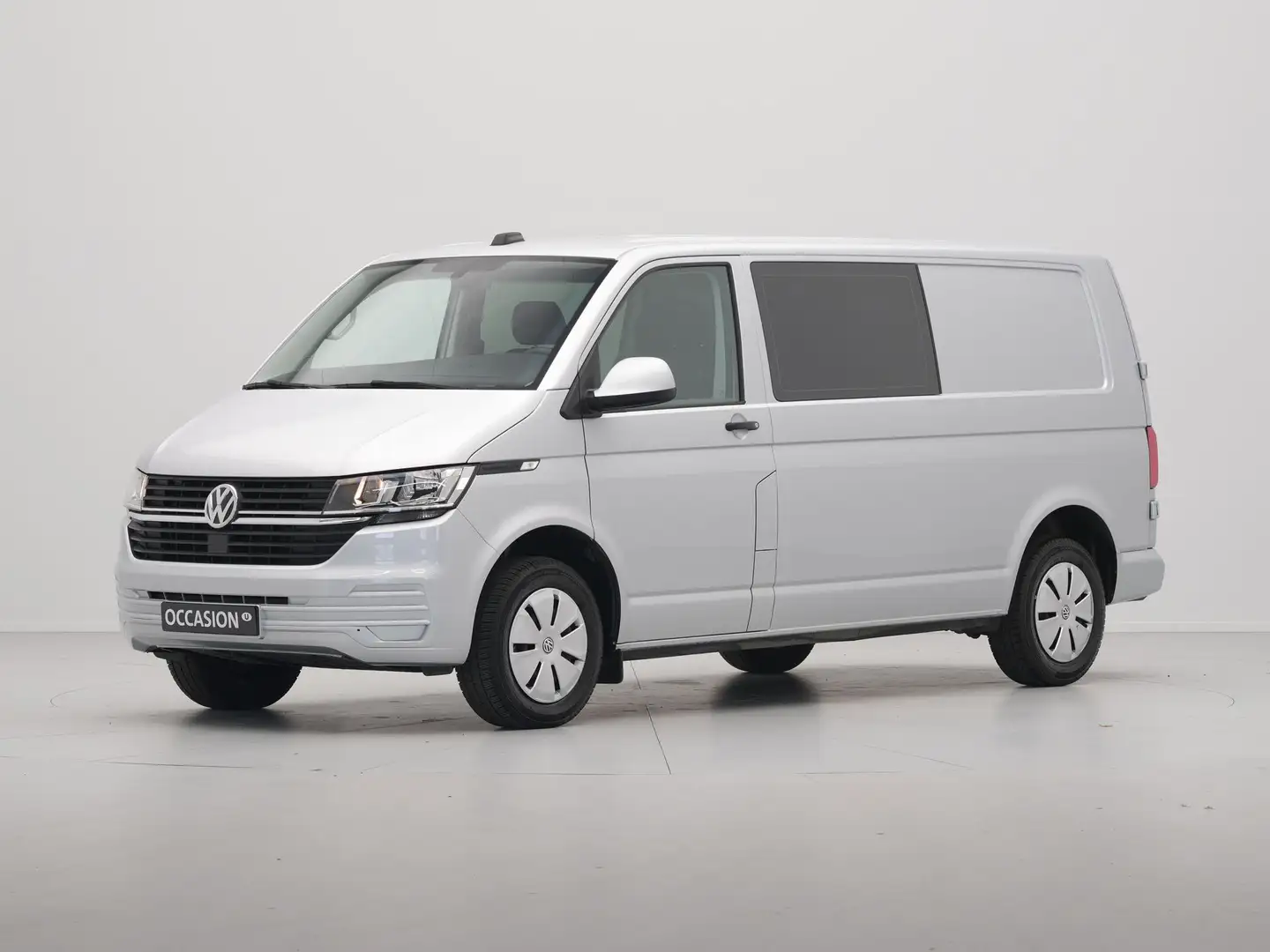 Volkswagen Transporter 2.0 TDI 150pk DSG L2H1 Dubbele Cabine DC Navigatie Grijs - 2