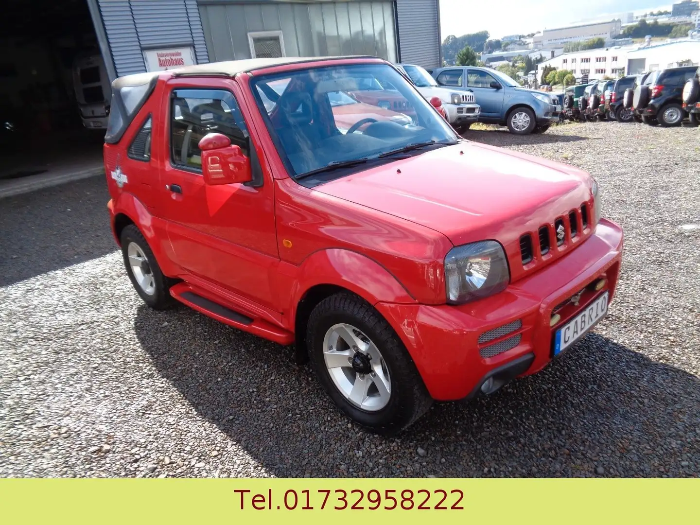 Suzuki Jimny 1.3 Cabrio 4WD Rock am Ring Rojo - 1