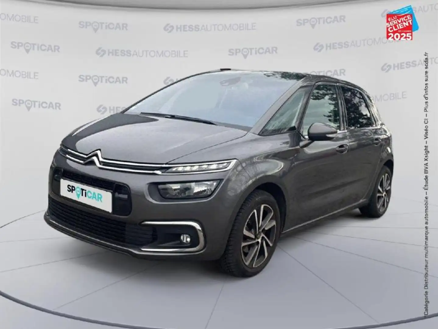 Citroen C4 Picasso PureTech 130ch Shine S\u0026S Szary - 1