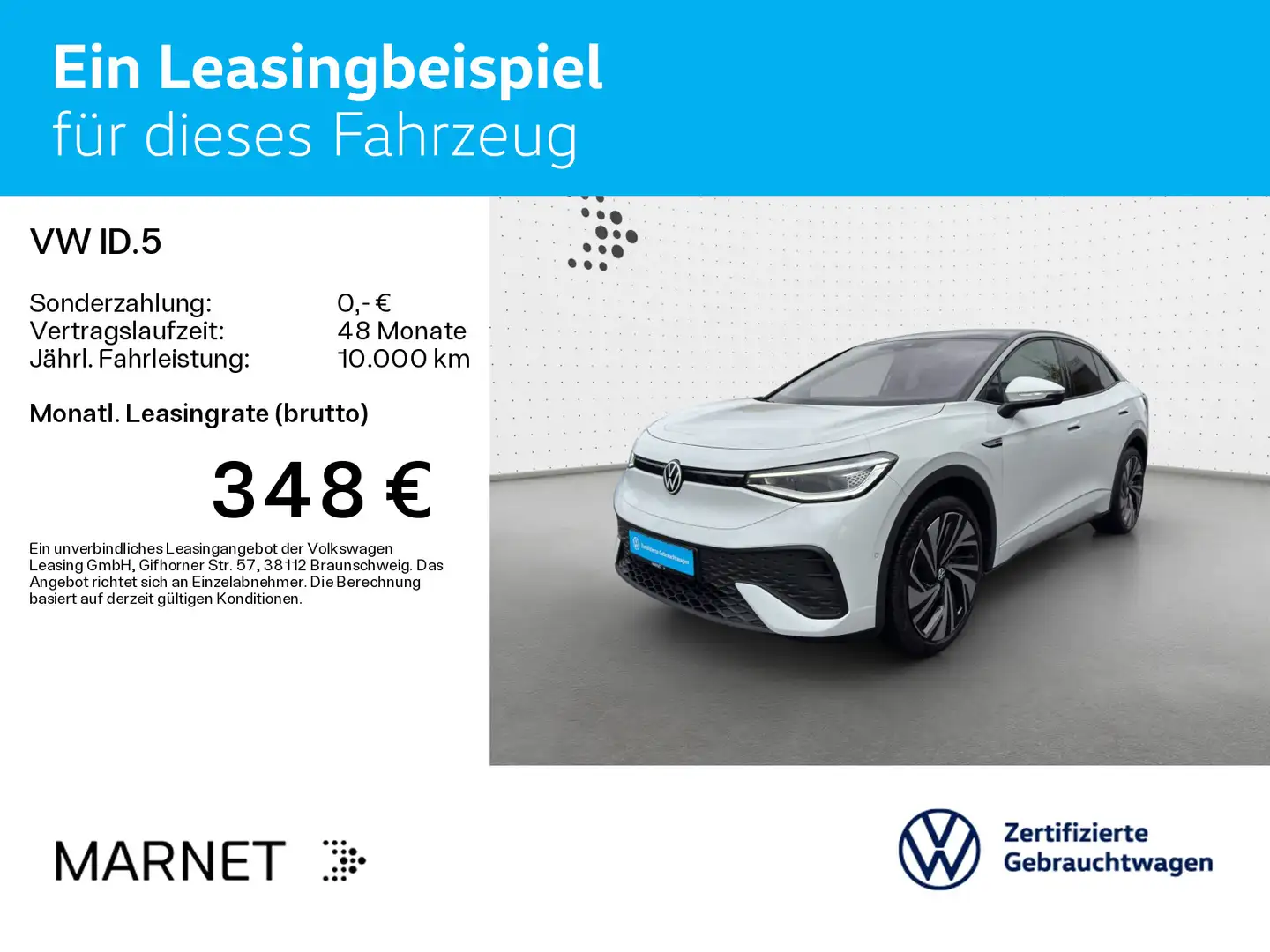 Volkswagen ID.5 Pro Performance*82 kWh*Navi*AHK*IQ-Light*Ka Blanc - 2