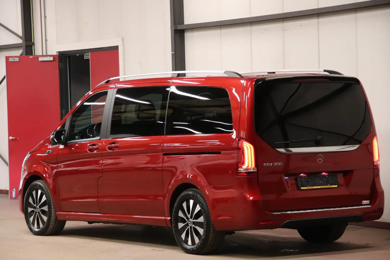 Mercedes-Benz EQV 300 L2 Financial lease 650 euro per maand Rood - 2
