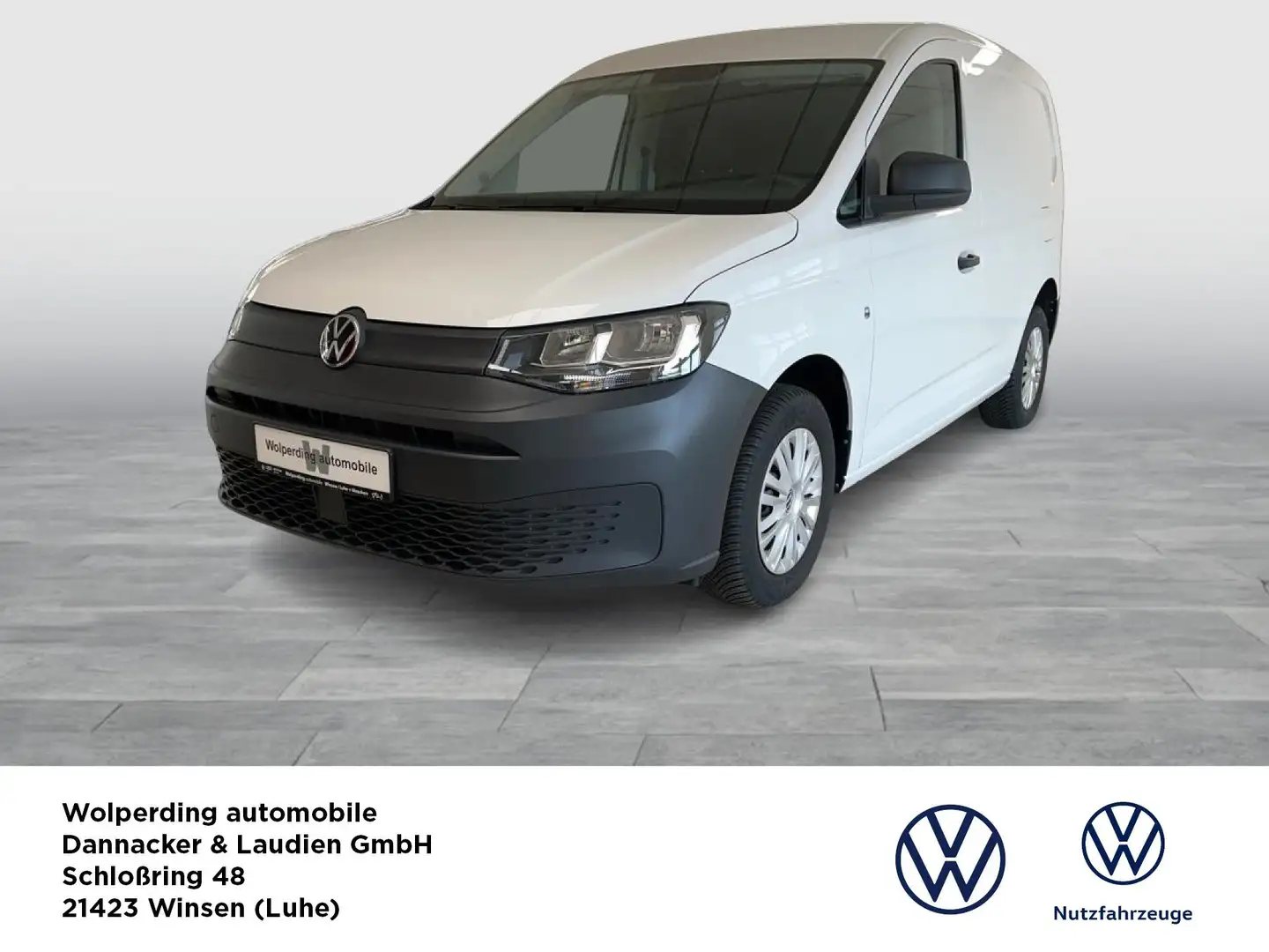 Volkswagen Caddy Cargo 2.0 TDI el. Fenster Weiß - 1
