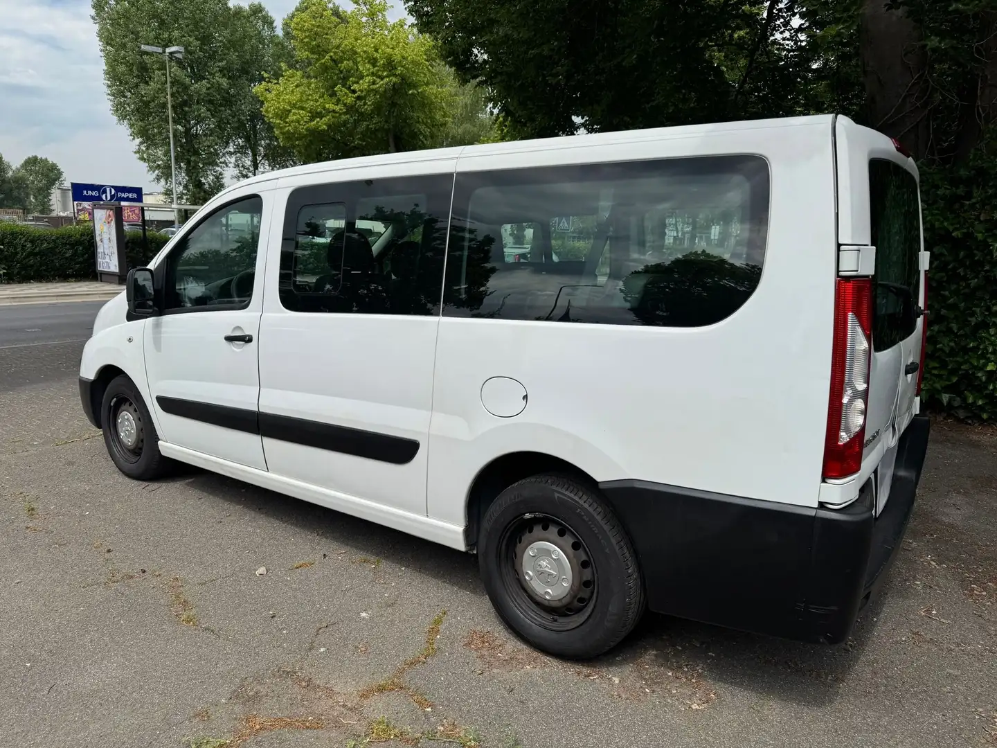 Peugeot Expert Access L2 Lang 9-Sitze Klima Navi TÜV neu 1.Hd. Білий - 2