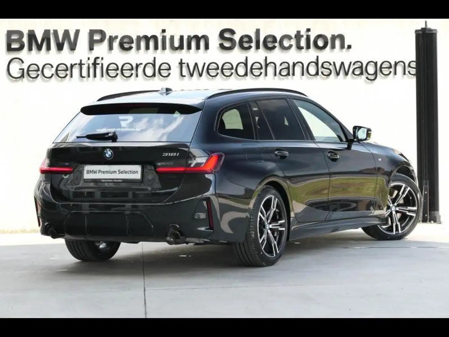 BMW 318 318iA Touring M Sport PRO Noir - 2