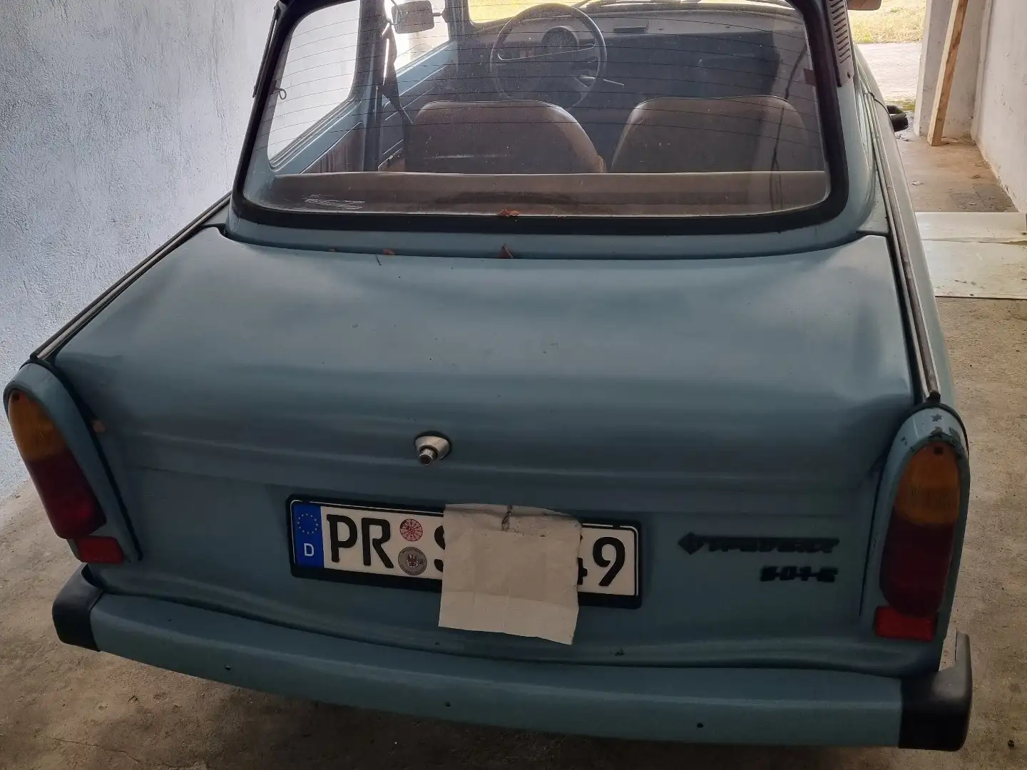 Trabant P601 Modrá - 2
