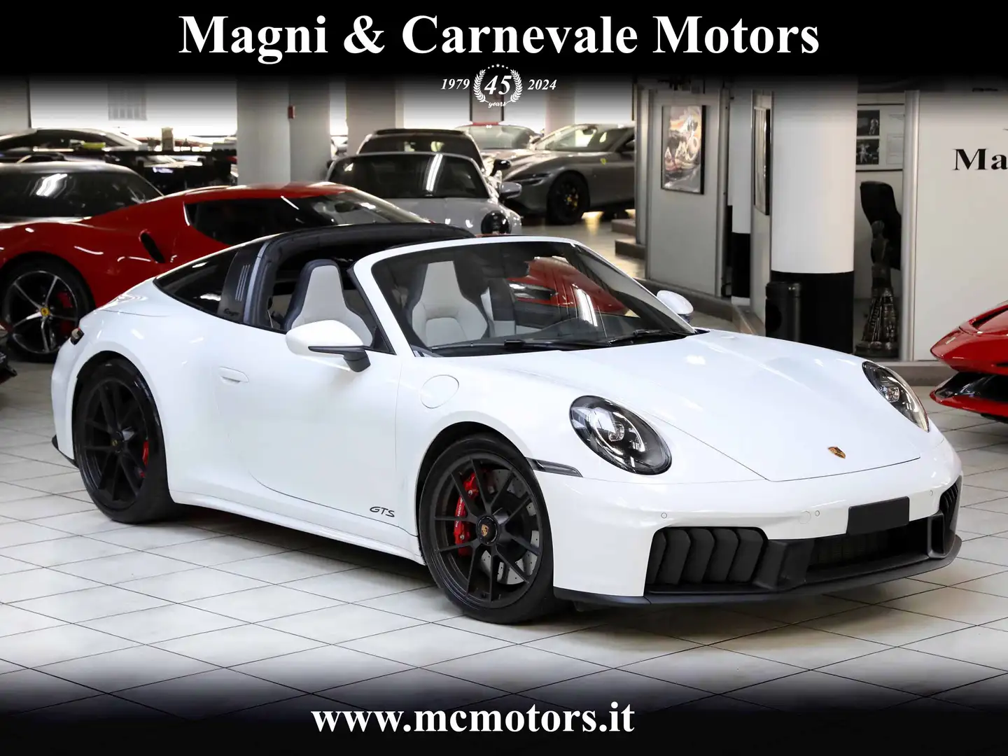 Porsche 992 TARGA 4 GTS MK2|T-HYBRID|LIFT SYSTEM|CHRONO|SCARIC Bianco - 1