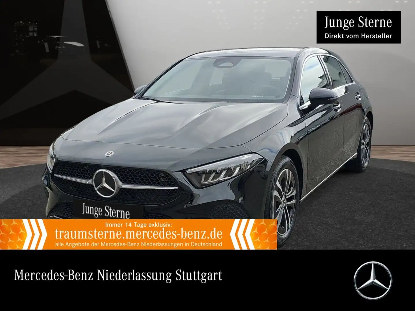 Mercedes-Benz A 180 PROGRESSIVE+LED+KAMERA+TOTW+7G Schwarz - 1