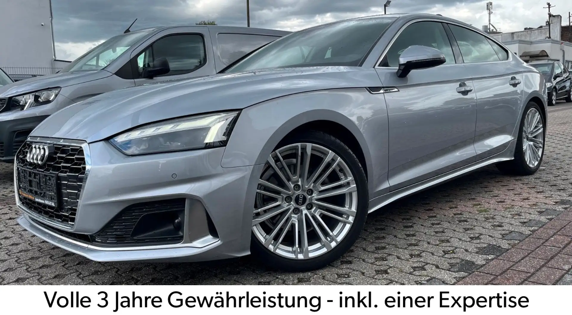 Audi A5 SB *ADVANCED*1HD-NAVI-AUTOMA-HEAD UP-KAMERA- Silber - 1
