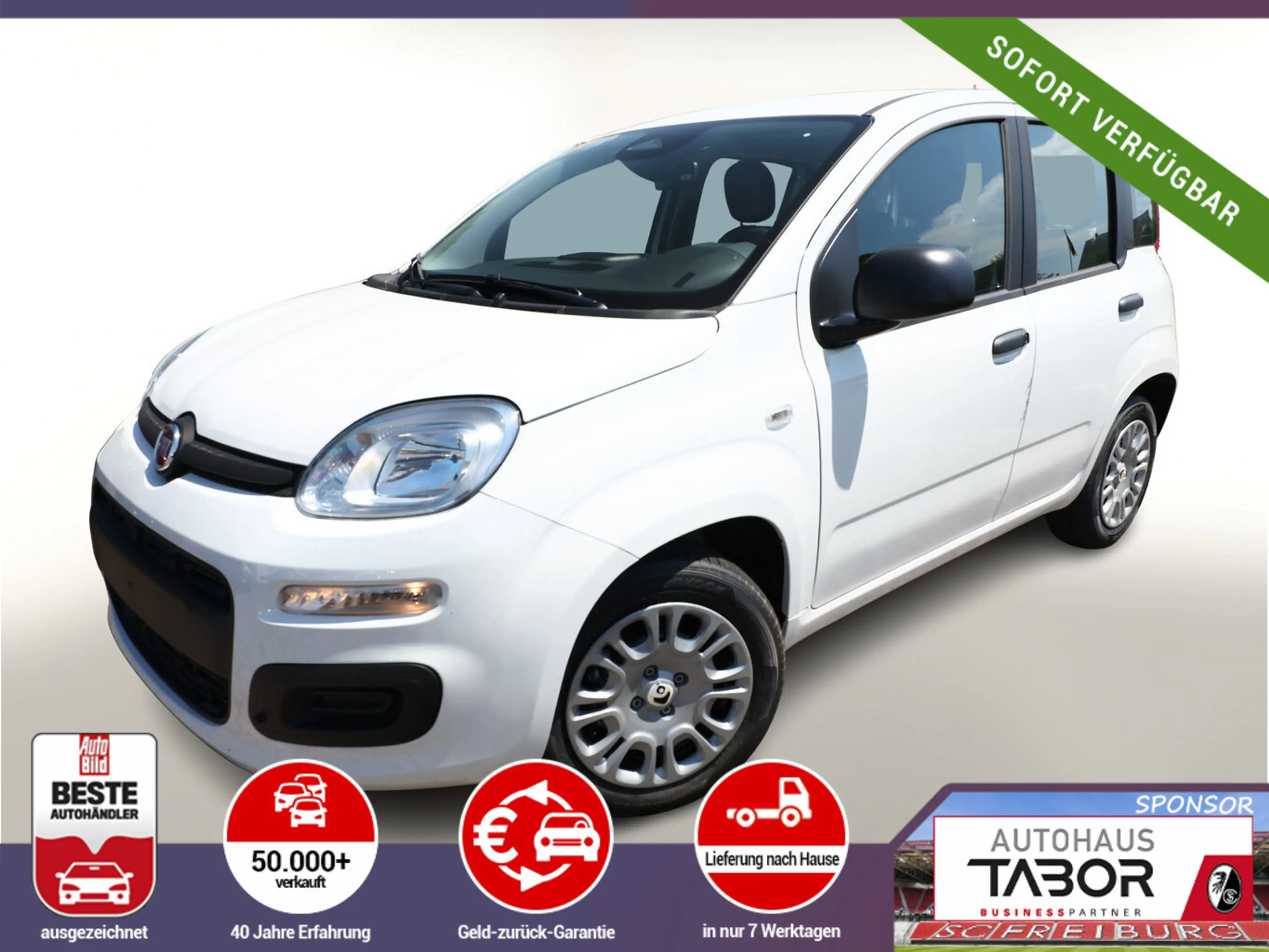Fiat Panda ICON 5S PDC 5"-DAB DigC Temp LaneA UVP-28%*