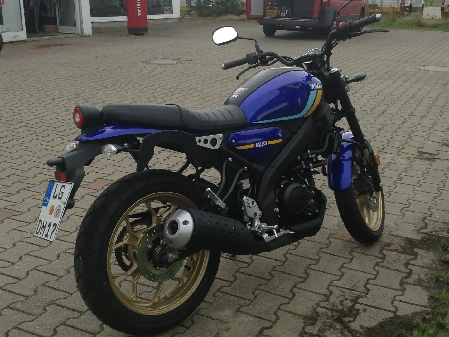 Yamaha XSR 125 Blau - 2
