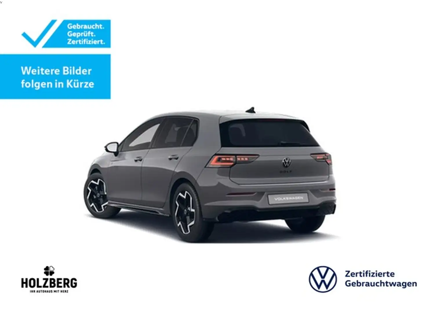 Volkswagen Golf 1.5 TSI R-Line MATRIX+H&K+ACC+RFK Grau - 2