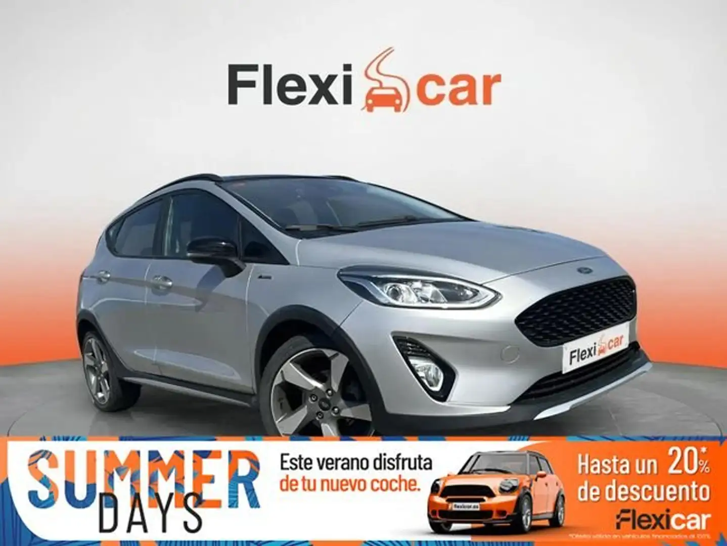 Ford Fiesta 1.0+EcoBoost+74kW+Active+Lux+Ed.+S%2FS+5p Gris - 1