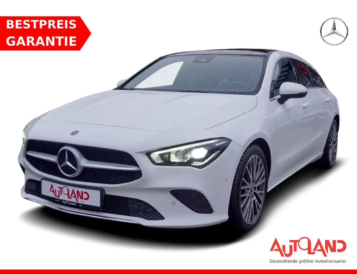 Mercedes-Benz CLA 200 LED Navi Panorama Totwinkel Tempomat Alb - 1