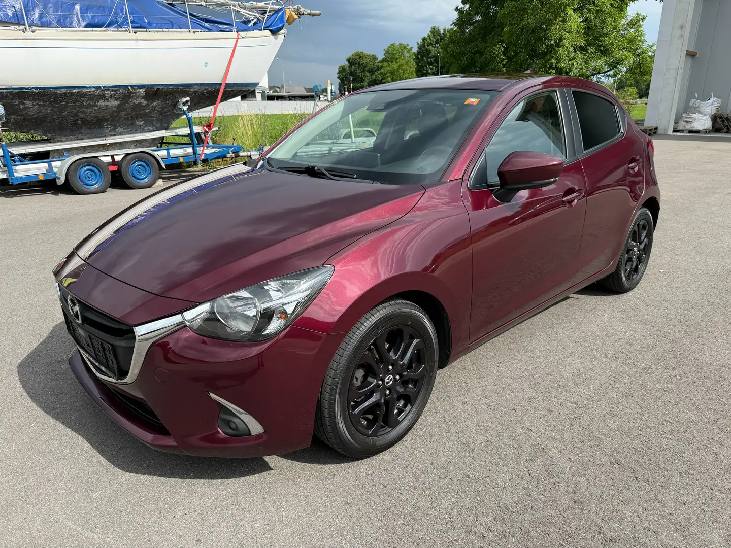 Mazda 2 G75 Takumi Kamera Sitzheizung 8-fach bereift Violett - 1