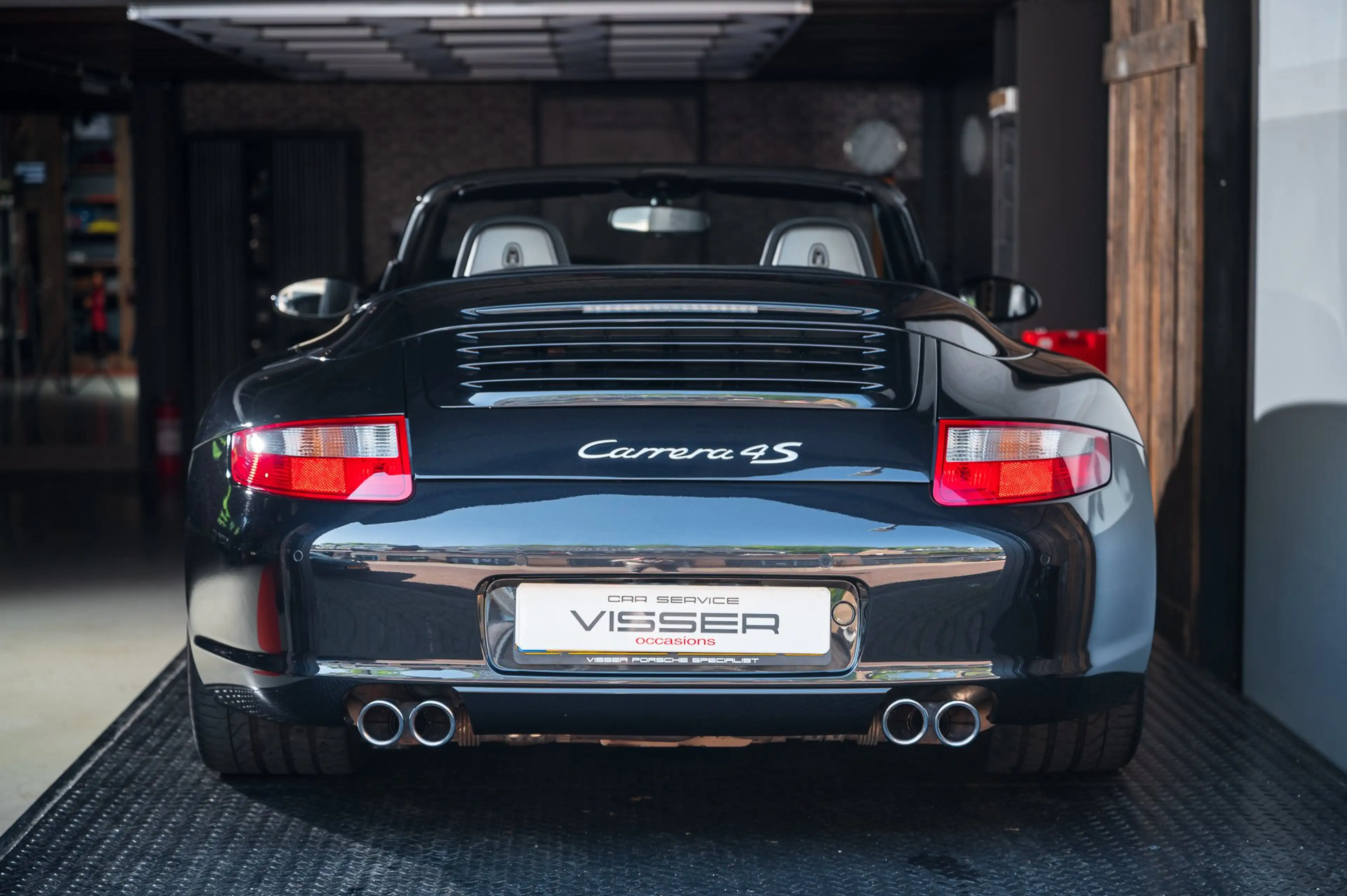 Porsche 997 3.8 Carrera 4S Cabriolet Basaltschwarz-met. — photo 5
