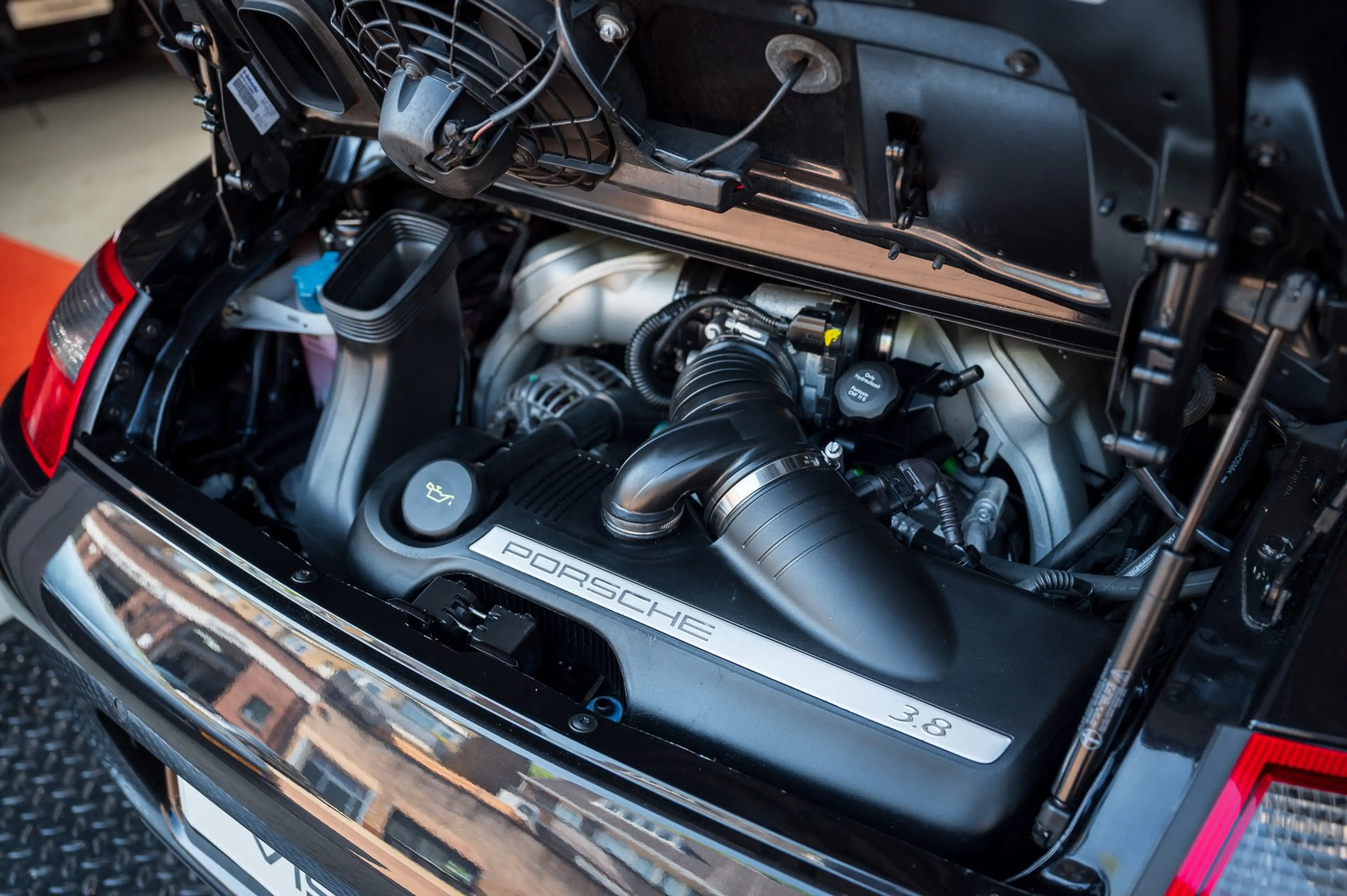 Porsche 997 3.8 Carrera 4S Cabriolet Basaltschwarz-met. — photo 14