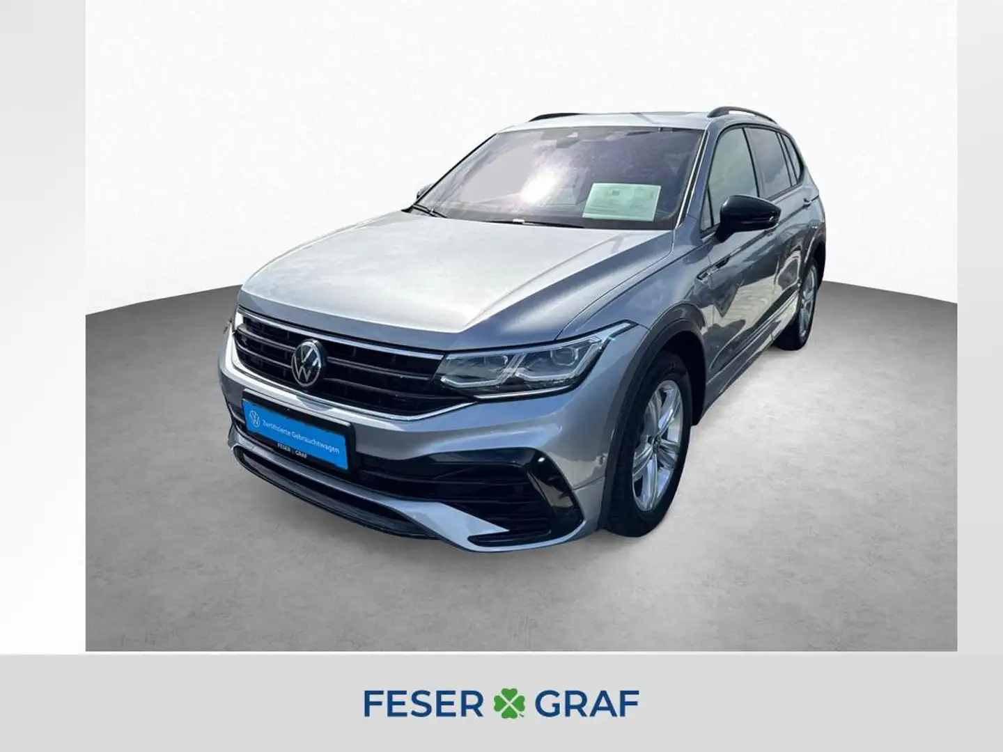 Volkswagen Tiguan Allspace R-Line 2.0 TDI DSG 193PS Silber - 1