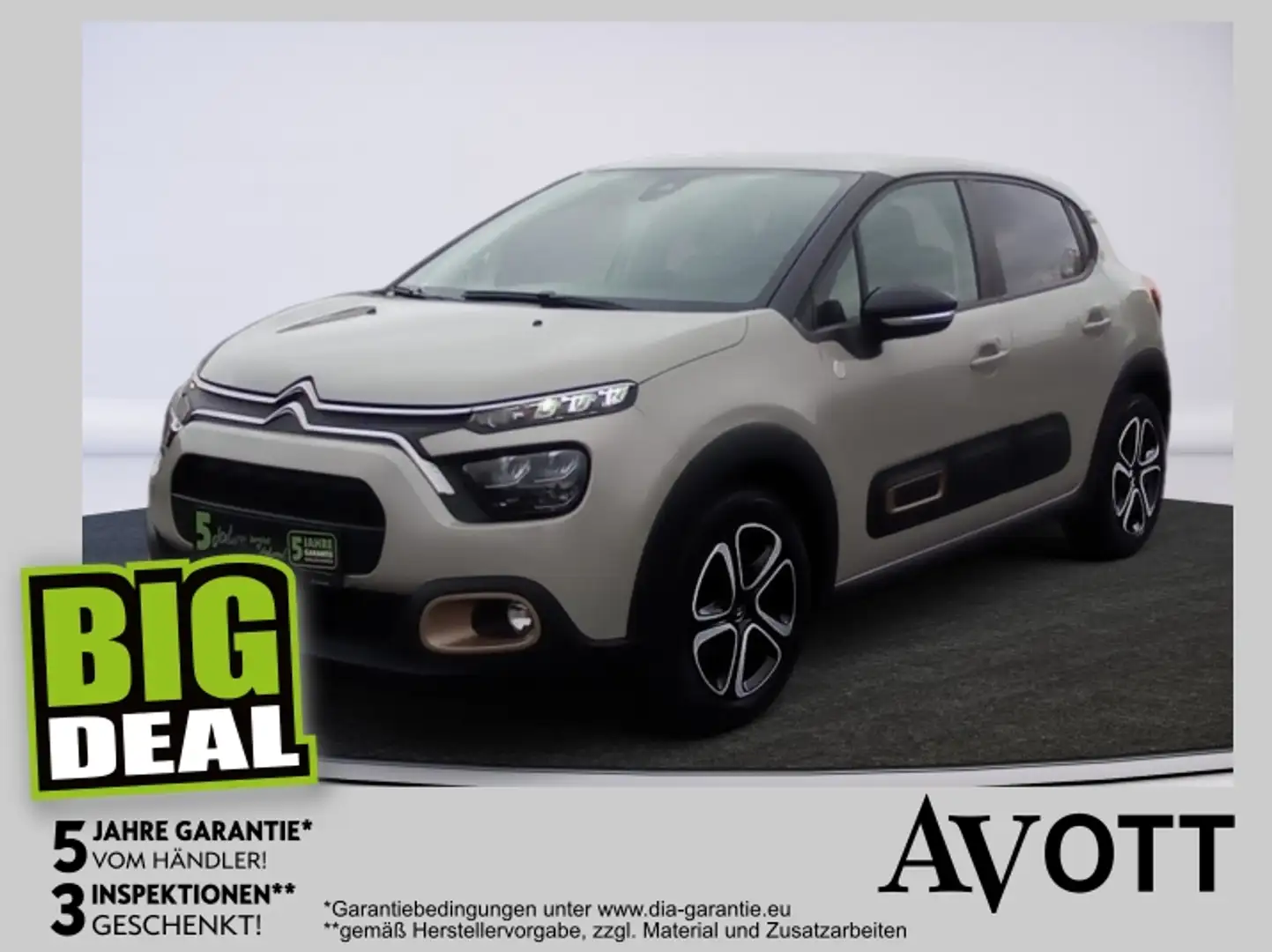 Citroen C3 PureTech 83 S&S 5-Gang-Manuell C-Series Grau - 1