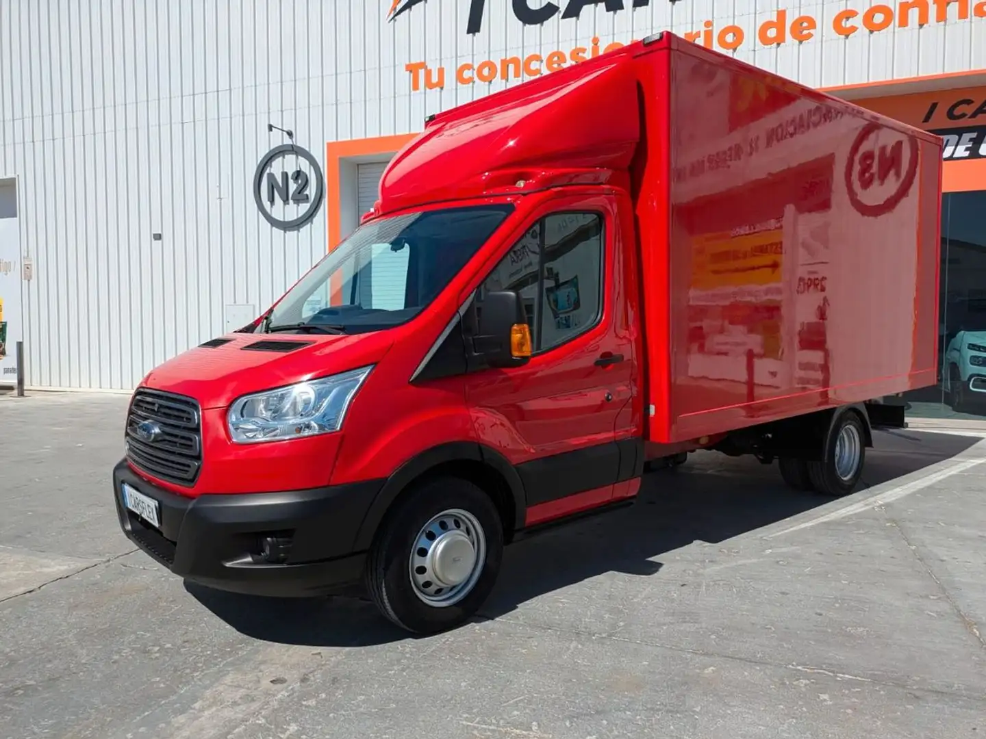Ford Transit 350 125kW L3 Trend Propulsion Trasera Rouge - 1